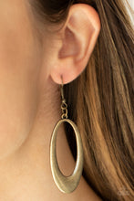 Load image into Gallery viewer, Earrings OVAL The Hill - Brass