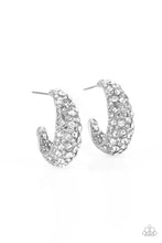 Load image into Gallery viewer, Earrings Glamorously Glimmering - White E248