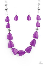 Load image into Gallery viewer, Necklaces Tenaciously Tangy - Purple N168