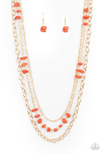 Load image into Gallery viewer, Necklaces Artisanal Abundance - Orange N2276