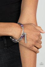 Load image into Gallery viewer, Bracelets Mineral Mosaic - Purple