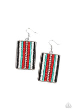 Load image into Gallery viewer, Earrings Beadwork Wonder - Red E513