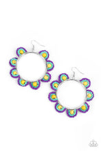 Load image into Gallery viewer, Earrings Groovy Gardens - Yellow E2289