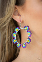 Load image into Gallery viewer, Earrings Groovy Gardens - Yellow E2289