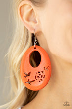 Load image into Gallery viewer, Earrings Home TWEET Home - Orange