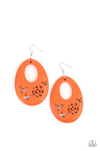 Load image into Gallery viewer, Earrings Home TWEET Home - Orange