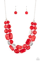 Load image into Gallery viewer, Necklaces Oceanic Opulence - Red N465
