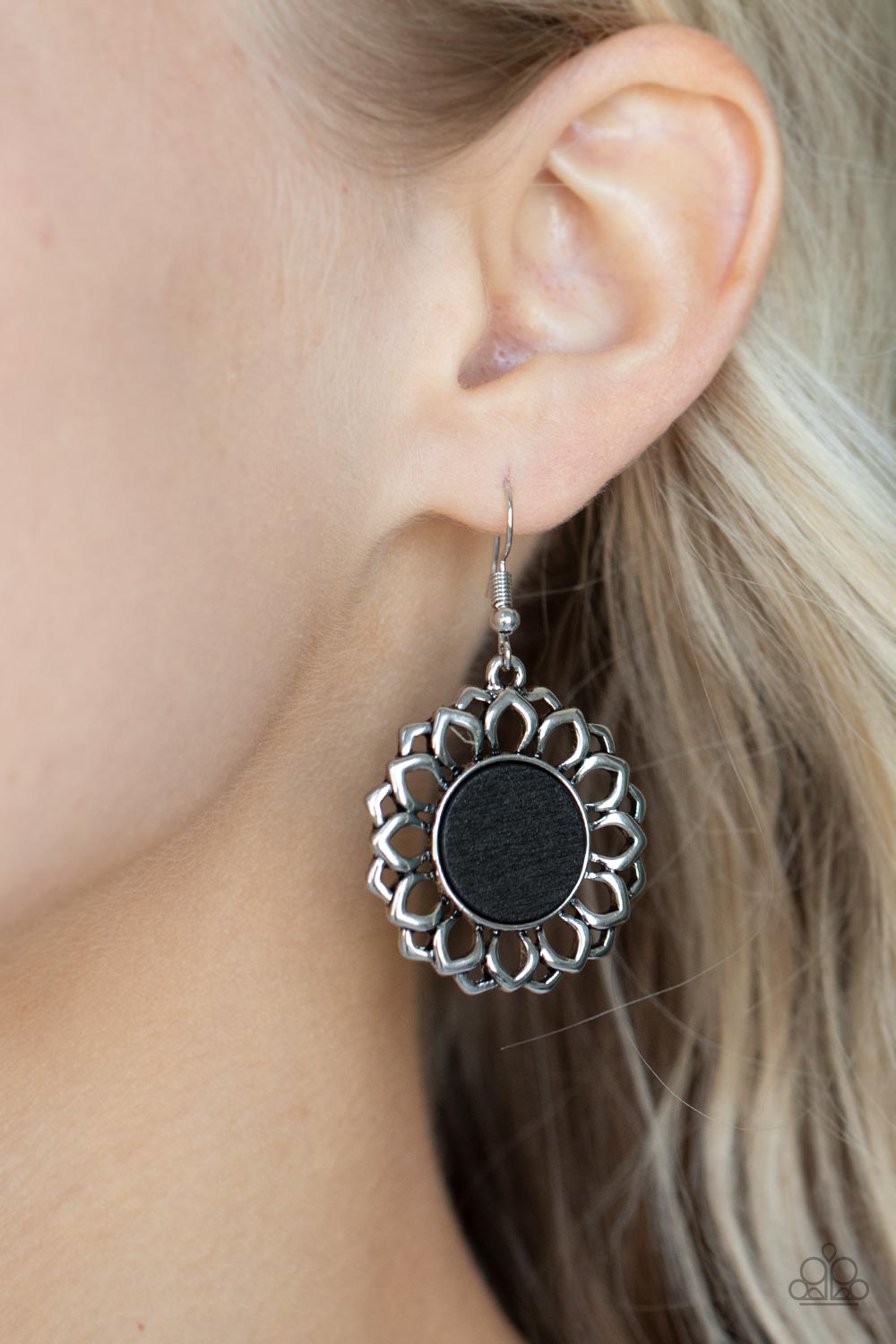 Earrings Farmhouse Fashionista - Black