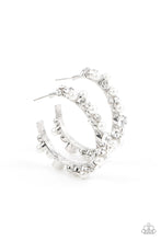 Load image into Gallery viewer, Earrings Let There Be SOCIALITE - White