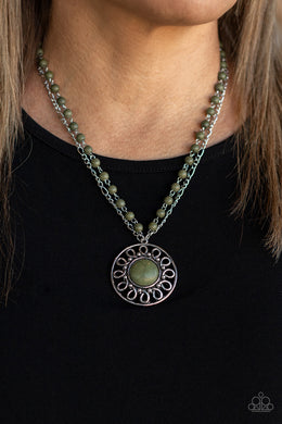 Necklace Sahara Suburb - Green N062