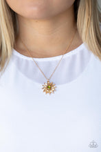 Load image into Gallery viewer, Necklaces Formal Florals - Gold
