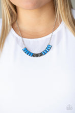 Load image into Gallery viewer, Necklaces Coup de MANE - Blue FINAL