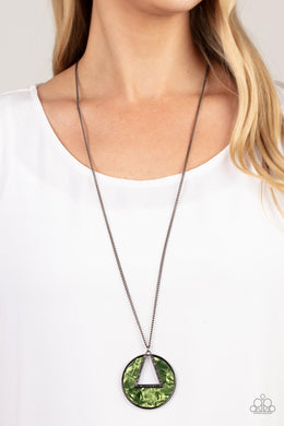 Necklace Chromatic Couture - Green