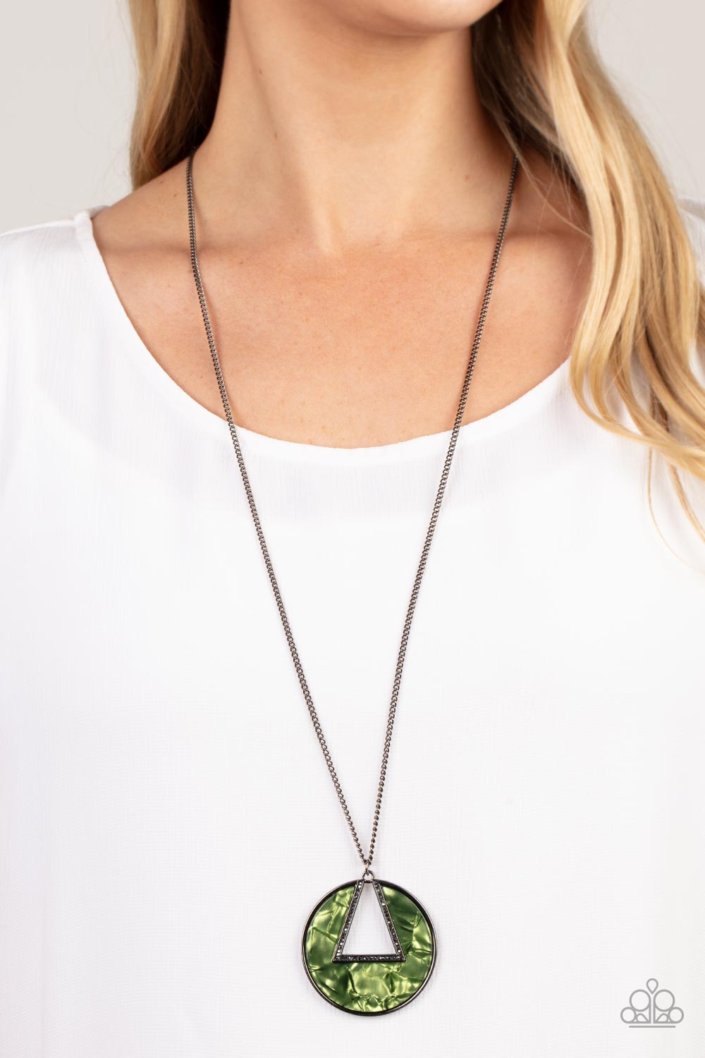 Necklace Chromatic Couture - Green