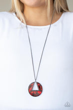 Load image into Gallery viewer, Necklaces Chromatic Couture - Red N349