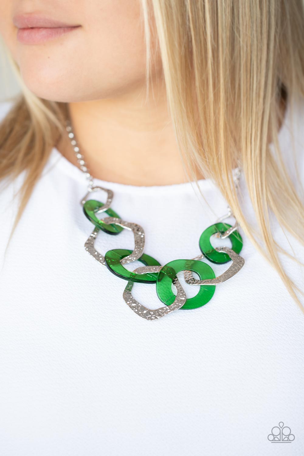 Necklace Urban Circus - Green N2079