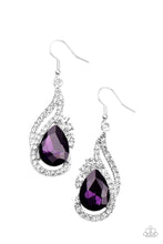 Load image into Gallery viewer, Earrings Dancefloor Diva - Purple E2265