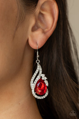 Earrings Dancefloor Diva - Red E2249