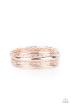 Load image into Gallery viewer, Bracelets Trophy Texture - Rose Gold B166