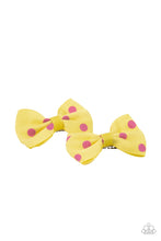 Polka Dot Drama - Yellow ♥ Hair Clip FINAL 53