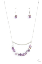 Load image into Gallery viewer, Necklaces Pebble Prana - Purple N2003