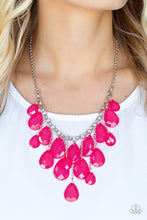 Load image into Gallery viewer, Necklaces Front Row Flamboyance - Pink N383