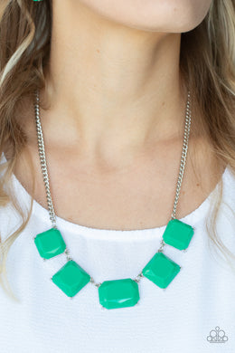 Necklace Instant Mood Booster - Green N429