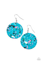Load image into Gallery viewer, Earrings Tenaciously Terrazzo - Blue 2412