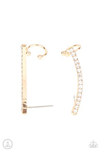 Load image into Gallery viewer, Earrings Give Me The SWOOP - Gold E2281 Earcrawlers