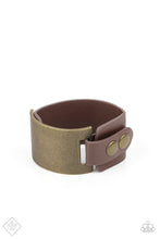 Load image into Gallery viewer, Bracelet Studded Synchronism - Brass B2039