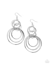 Load image into Gallery viewer, Earrings Disorienting Demure - Silver E2256