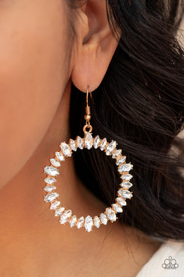 Earrings Glowing Reviews - Gold E2382