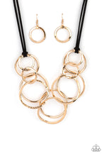 Load image into Gallery viewer, Necklace Spiraling Out of COUTURE - Gold N401