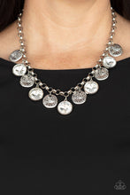 Load image into Gallery viewer, Necklace Spot On Sparkle - White N361