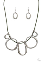 Load image into Gallery viewer, Necklace Historical Hipster - Green N2080