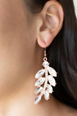 Earrings Ice Garden Gala - Copper E2376