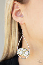 Load image into Gallery viewer, Earrings Tropical Terrazzo - White E379