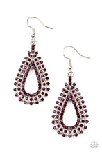 Load image into Gallery viewer, Earrings The Works - Purple E443