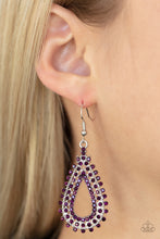 Load image into Gallery viewer, Earrings The Works - Purple E443