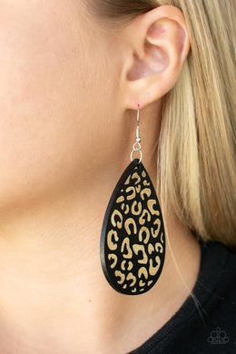 Earrings Suburban Jungle - Black E367