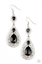 Load image into Gallery viewer, Earrings Posh Pageantry - Black LOP E2373