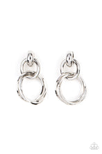 Load image into Gallery viewer, Earrings Dynamically Linked - Silver E2308