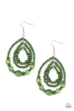 Load image into Gallery viewer, Earrings Prana Party - Green E100