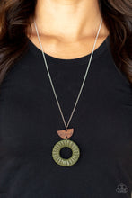 Load image into Gallery viewer, Necklace Homespun Stylist - Green