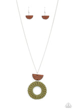 Load image into Gallery viewer, Necklace Homespun Stylist - Green