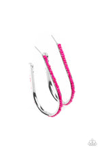 Load image into Gallery viewer, Earrings Beaded Bauble - Pink E418