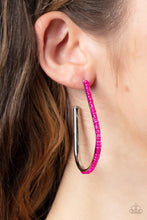 Load image into Gallery viewer, Earrings Beaded Bauble - Pink E418