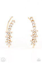 Load image into Gallery viewer, Earrings Flowery Finale - Gold Ear Crawlers E136 Earcrawlers