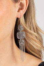 Load image into Gallery viewer, Earrings Eastern Elegance - Silver E2428