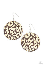 Load image into Gallery viewer, Earrings Catwalk Safari - Brown B430